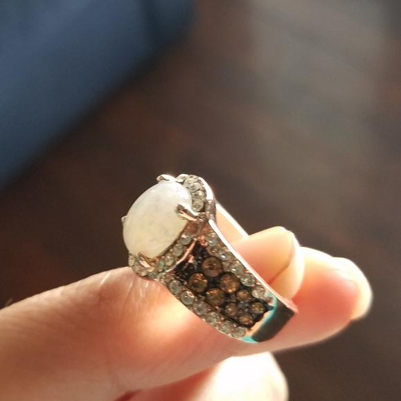 BACK IN STOCK Stunning opal ring - Picture 3 of 4